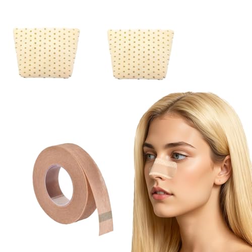 Thermoplastic Nasal Splint & Tape Set,External Nose Support Brace for Rhinoplasty,Broken Nose Immobilization,Post Surgery Nose Protection Kit for Rhinoplasty Recovery,ENT Orthopedic Fixation Splint