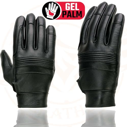 Image of Milwaukee Leather Women's Leather Lightweight Motorcycle Lined Driving Hand Gloves - X-Small