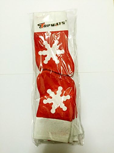 Topways® Christmas Table Decoration, Xmas Dinner Table Decoration Socks Kitchen Cutlery Suit Silverware Knifes Forks Holders Pockets 12 pcs