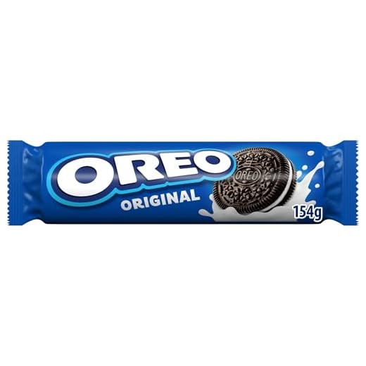Oreo Original Galletas de Cacao Rellenas de Crema Sabor Vainilla 154g