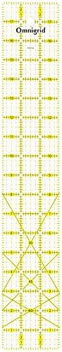 Omnigrid 3" x 18" Rectangle Quilting and Sewing Ruler