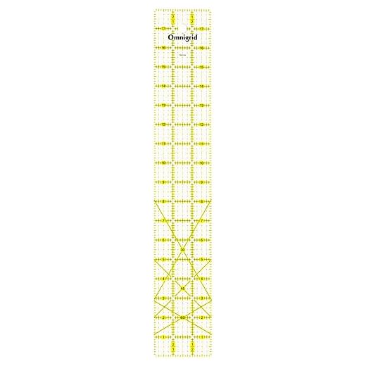 Omnigrid 3 Inch By 18 Inch Angles Ruler