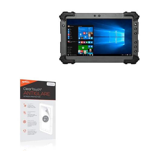 BoxWave Screen Protector Compatible With AAEON RTC-1200 - ClearTouch Anti-Glare (2-Pack), Anti-Fingerprint Matte Film Skin