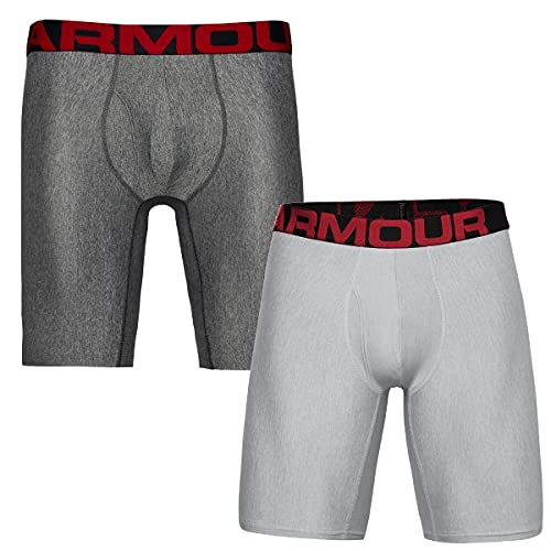 Under Armour Herren Tech 9in 2 Pack, schnelltrocknende Boxershorts,...
