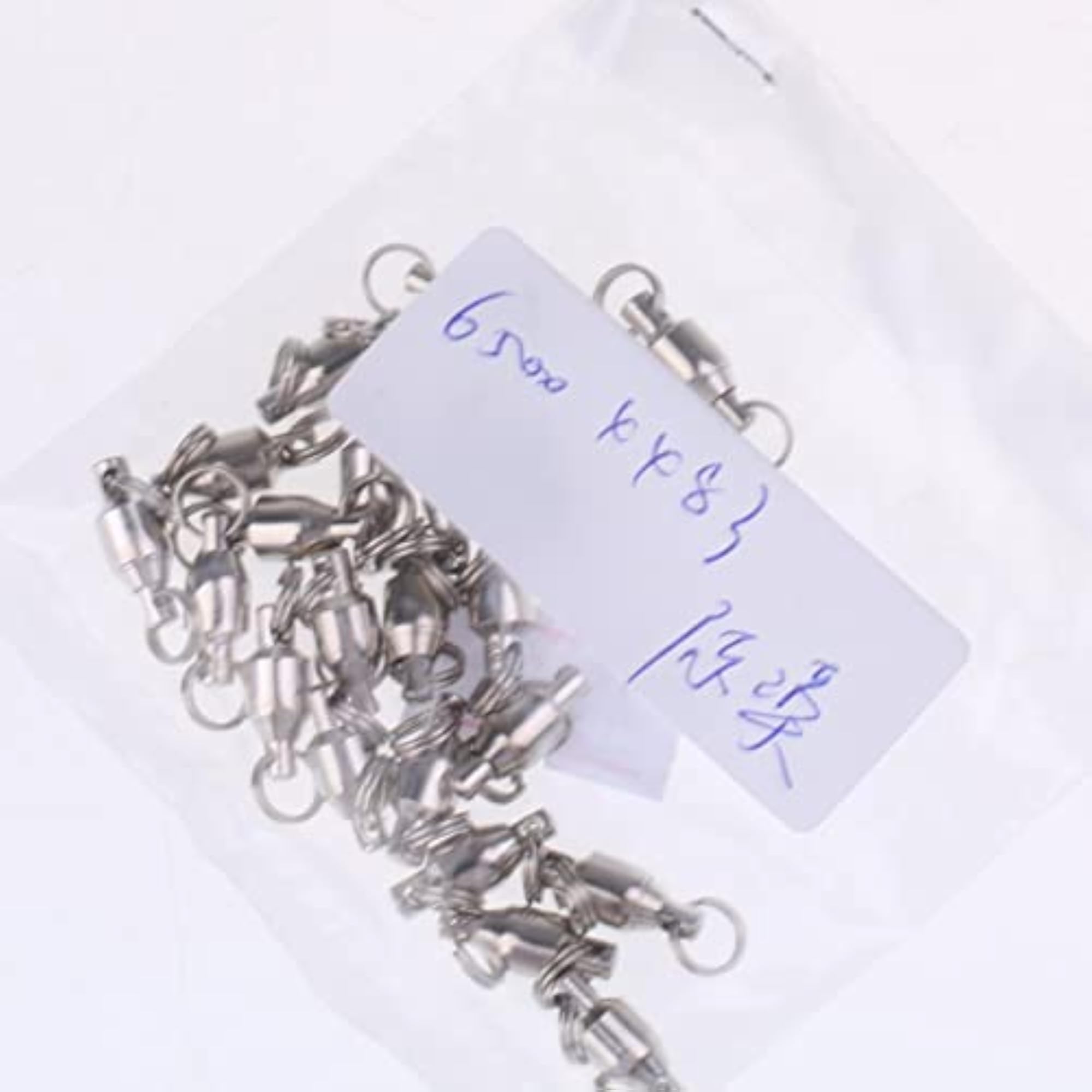 20Pcs Heavy Duty Ball Bearing Swivel Solid Rings