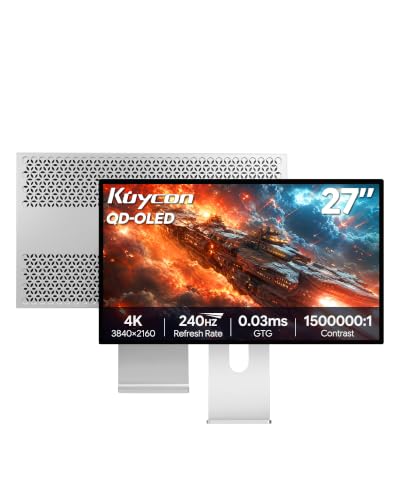Image of Q27S 27 inch 4K 240Hz QD-OLED Gaming Monitor (Honeycomb - with Stand)