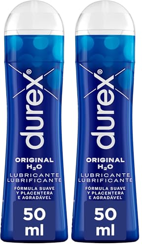 Durex Lubricante Original Base Agua, 50ml (Paquete de 2)