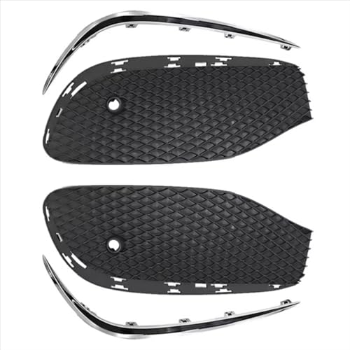 Grille de pare-chocs avant Classe E W213 avec baguette chrome anti-jaunissement