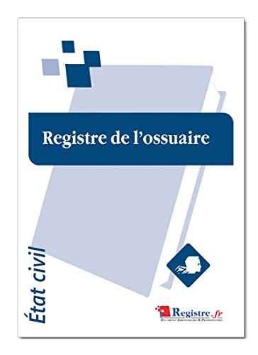 Registre de l'ossuaire - A013