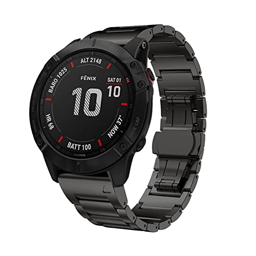 Bracelet montre Garmin Fenix 7X 6X alliage agate antichoc - 2
