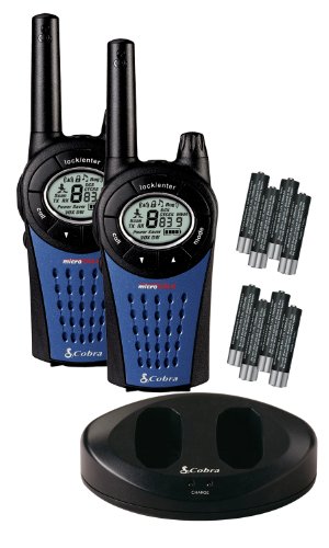 6 mejores Walkie Talkies 22 Cobra MT975 - Pack de 2 Walkie-Talkies