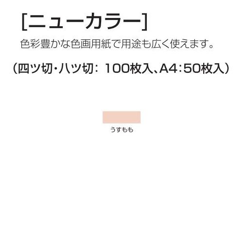 ニューカラーR 4切 みどり | 日本ノート株式会社 アーテック ニューカラー 4切100枚 15102 薄桃
