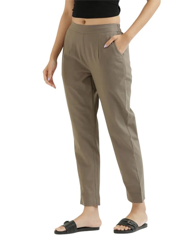 Image of SAADAA Women's Cotton Kurta Pant Set - | Soft, Breathable Fabric | Comfortable Daily Ethnic Wear