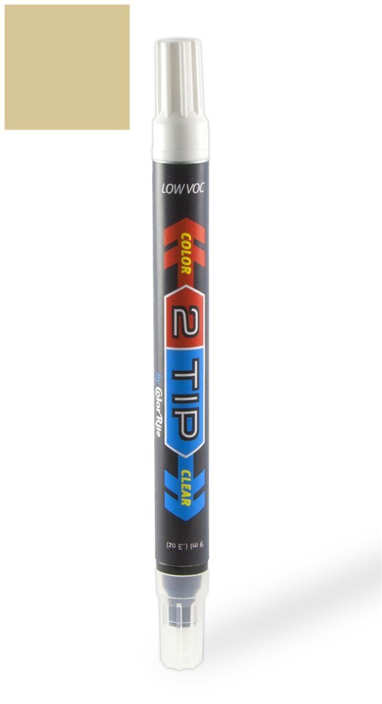 ColorRite 2Tip for Lexus ES300 Automotive Touch-up Paint - Sonora Gold Pearl Metallic Clearcoat 4R3 - Color-and-Clearcoat Package