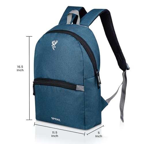 SPENZ BAGS Saffron Mini Laptop Bag School & College Backpack Bag for Boys & Girls | Casual College Bag for boys & girls (GenZ) - Image 3