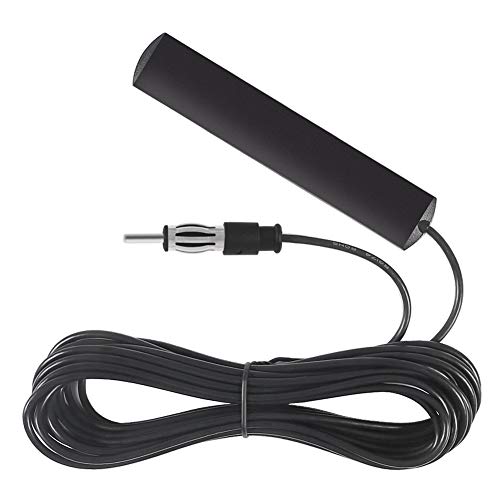 Universal Car Radio Antenna Car Stereo Am Fm Hidden Windshield Adhesive Mount Patch Antenna For Vehicle Truck Suv Car Stereo In Dash Head Unit Cd Media Receiver Player Audio Hd Radio Player Amplifier #TOP2