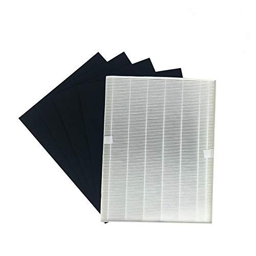 Replacement Carbon and Air Purifier Filter Compatible with Winix Part #115115 & Select Models - Pack of 5 - Crucial Air