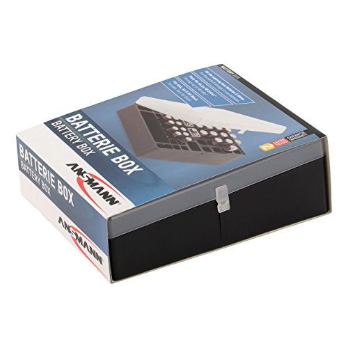 ANSMANN Premium accubox voor 4 Mignon AA of Micro AAA batterijen en batterijen – bewaardoos ter bescherming en transport… - Afbeelding 8
