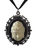 bronze pendentif camée boudha