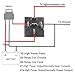 JD1914 5 Pin Automotive Relay 12V 40A SPDT with Harness Socket, Pre-Wired 14/16 AWG for Car Truck Boat