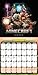 2026 Minecraft Movie Wall Calendar