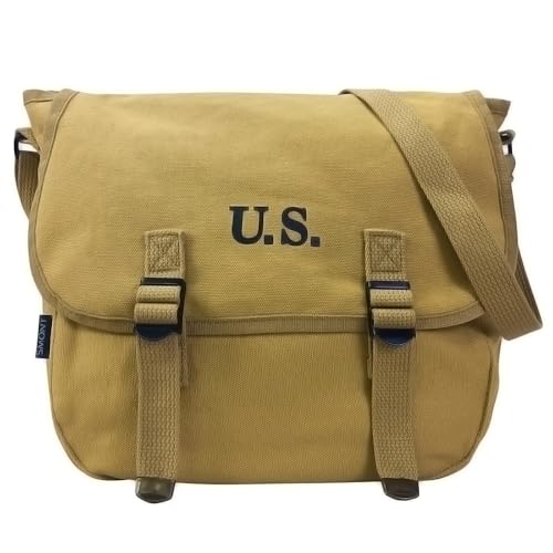 SMONT WW2 US M1936 Canvas Messenger Bag, 12