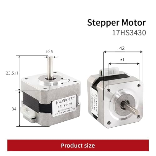 Moteur pas à pas 17HS3430 pour résoudre les pertes de pas en impression 3D - 4