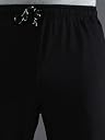 CROCODILE Men Solid Regular Fit Track Pant | Mid Rise | Drawstring Waist | Regular Length | Casual Sports Lounge Bottomwear Jet Black gallery image