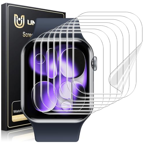 UniqueMe für Apple Watch Series 10 42 mm Schutzfolie - 8 Stück Folie