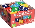 Ritter Sport Mini Mélange de barres de chocolat 6 Variétés - 84 x 16.67g Barres