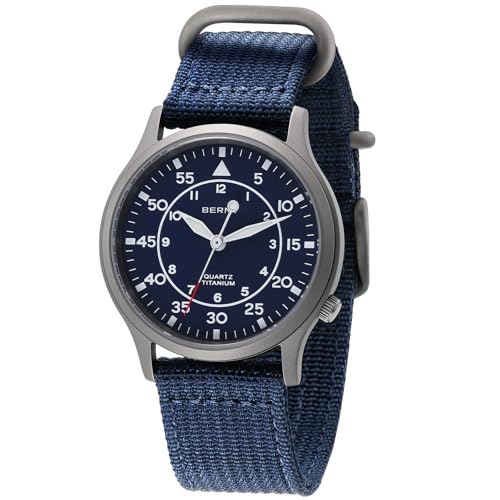 Montre homme en titane BERNY T2566M pour le quotidien et les loisirs