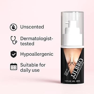 JJLBRO Bust Growth and Firming Cream Herbal Formula for Fuller, Lifted, and Shaped Breasts Gel
