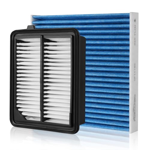 Forccord Cabin & Engine Air Filter Fit for Honda CRV CR-V 2020-2022 2.0L Hybrid Activated Carbon Cabin Filter Replace#CF11182 CA11399 Car Accessories
