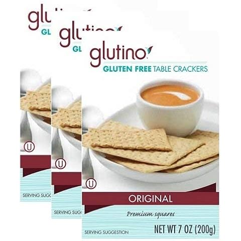 Glutino Gluten Free Table Crackers 7 oz (Pack of 2) by Glutino Cover