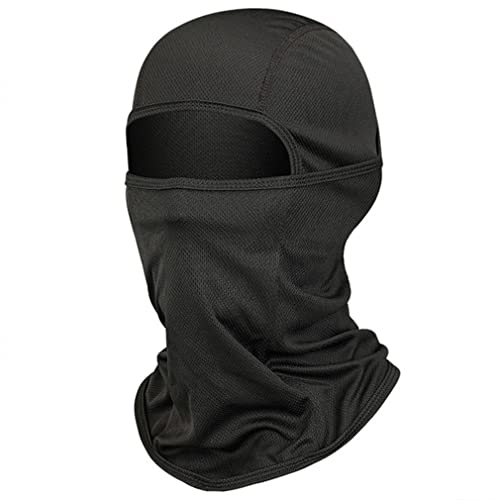 full face snowboarding helmet - bodbop Balaclava, Ski Full Face Mask, Head Mask, Neck Gaiter, Balaclavas for Men Windproof Warmer Cover Outdoor Sports Sweat Headband Women Scarf Bandana Motorcycle Hat Cap Sun UV Protection Black