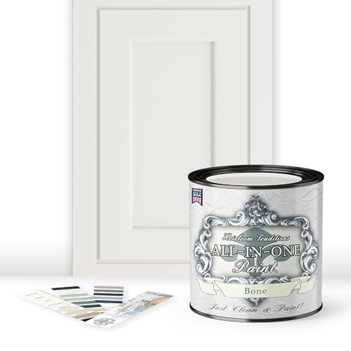 ALL-IN-ONE Paint by Heirloom Traditions, Bone, Quart by Heirloom Traditions Paint - Used condition - US$34.79