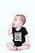Crazy Bros Tees I Try To Be Good, Take After My Daddy Baby Bodysuit Cute Newborn Clothes Unisex Humor Romper (6 Months, Black)