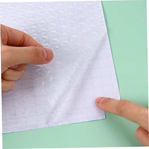 Gogogmee 1 Conjunto/30 Pçs Capa De Livro Slipcase Mangas Para Capa De Livro De Papel Adesivo Transpa