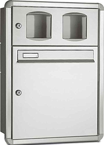 Legrand 338111 Boîte aux lettres encastrées en aluminium