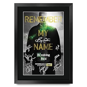 HWC Trading A3 FR Breaking Bad Tv Posters Casting Series Of Ondertekening Van Gift A3 Gifts Ontworpen Afgedrukt Op…