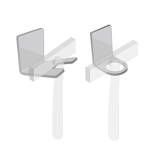 Espelho Acrílico Quadrado 18x23cm -Barbear no Chuveiro