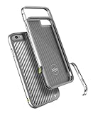 X-Doria Defense Lux Military Grade Drop Tested Protective Case for iPhone 6s Plus/6 Plus - Silver Carbon Fiber