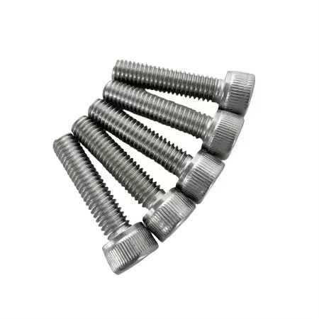 Socket Cap Bolts M3 M4 M5 M6 M8 A2 Stainless Steel Socket Cap Allen Key Head Bolt/Screws (M10 x 20mm 10 Pack)