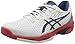 ASICS Solution Speed FF, Scarpe da Tennis Uomo, White/MAKO Blue, 40 EU