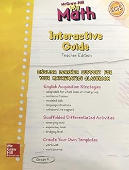 Paperback Mh My Math Eld Te Grade K Book