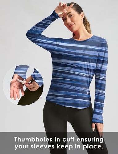 Image of Women's Sun Shirts UPF 50+ Long Sleeve UV Protection Shirt Lightweight Quick Dry Workout Hiking Tops for Women