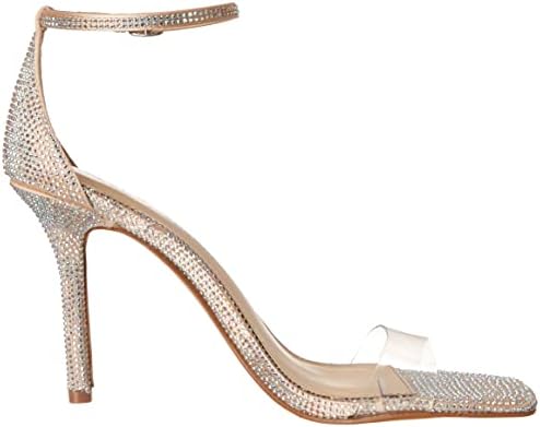 Betsey Johnson Blue Women's SB-Cole Heeled Sandal, Teal, 8 | Image 5