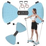 Waist Twister Machine, Adjustable Exercise Twist Board for Women Men, Noiseless Ab...