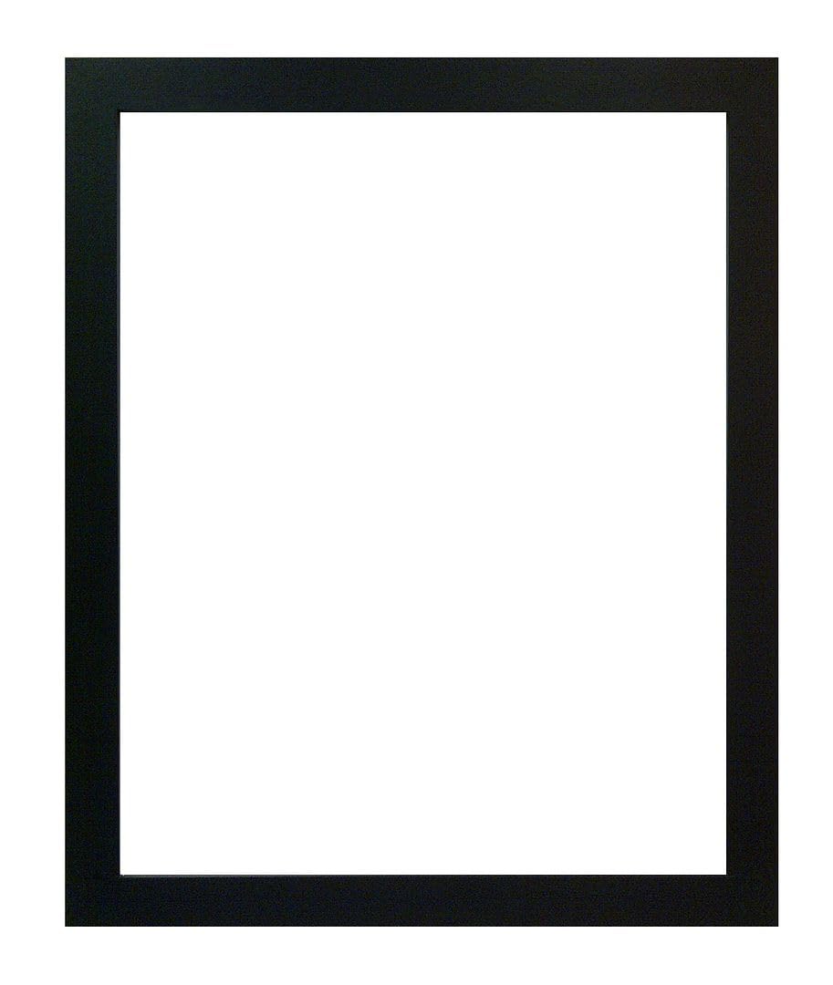 Frames By Post Black H7 Picture Photo Frame A3 Plastic Glass
