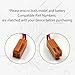 elxjar (2-Pack) BR-CCF2TH 6V Lithium Replacement Battery for Fanuc oi Mate Model-D, Panasonic Controls, PLC GE Fanuc A06 Series A98L-0001-0902, BR-CCF2TE CNC Coaster, Brown Connector